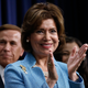 Contreras-Sweet is sworn in as the head of the Small Business Administration. (Photo: Win McNamee/Getty Images)